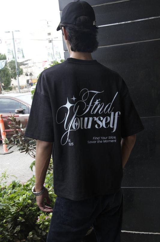 'Find Yourself' Drop shoulder