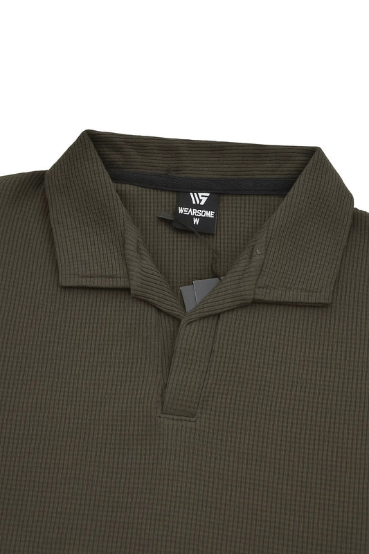 Knitted Polo Shirt